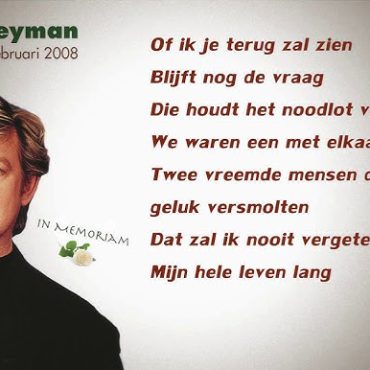Benny Neyman – Waarom fluister ik je naam nog (1985)